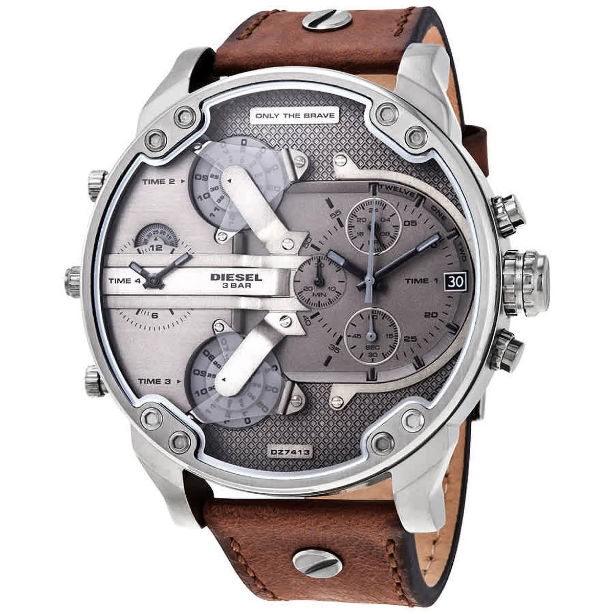 Grey Dial Chronograph Quartz Men's Watch O37685