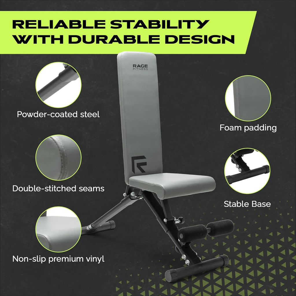Adjustable Folding Weight Bench F18624