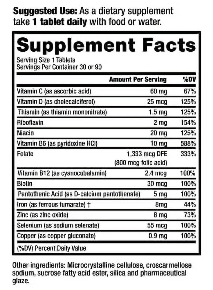 90 Capsules Kidney Multivitamins F378811