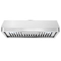 36 in. Ducted Under Cabinet Range Hood in Stainless Steel R882287