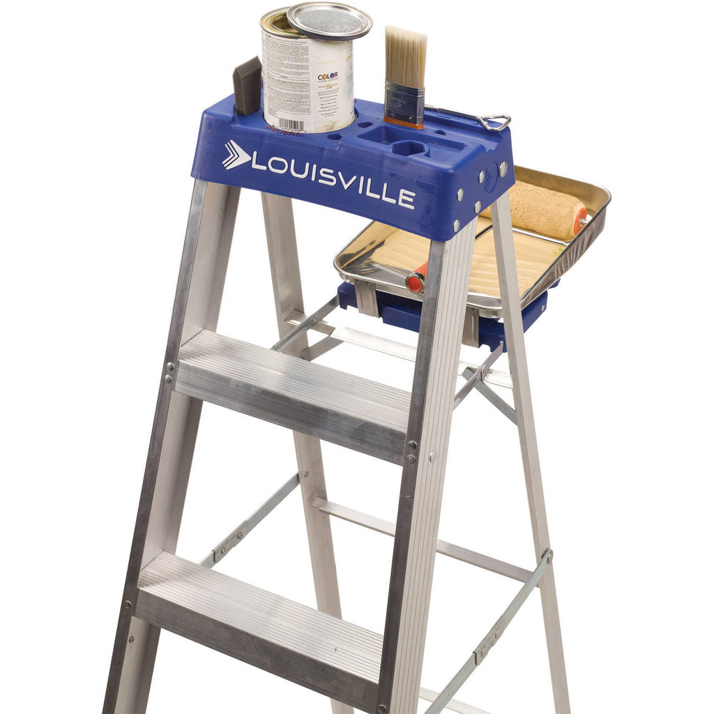 10 ft Aluminum 250 lb Capacity Stepladder J5190
