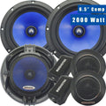 6.5-Inch 2-Way Car Audio Component Speaker System F406840
