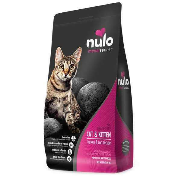Grain-Free Turkey & Cod Dry Cat & Kitten Food X976197