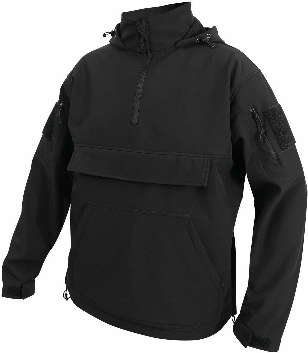 Black Soft Shell Anorak X8185