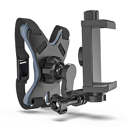 Motorcycle Helmet Chin Strap Mount with Phone Clip O67835