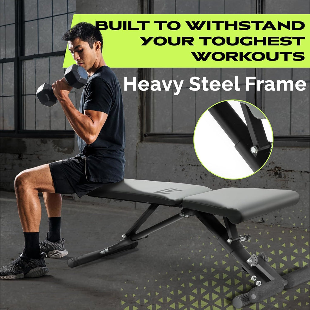 Adjustable Folding Weight Bench F18624