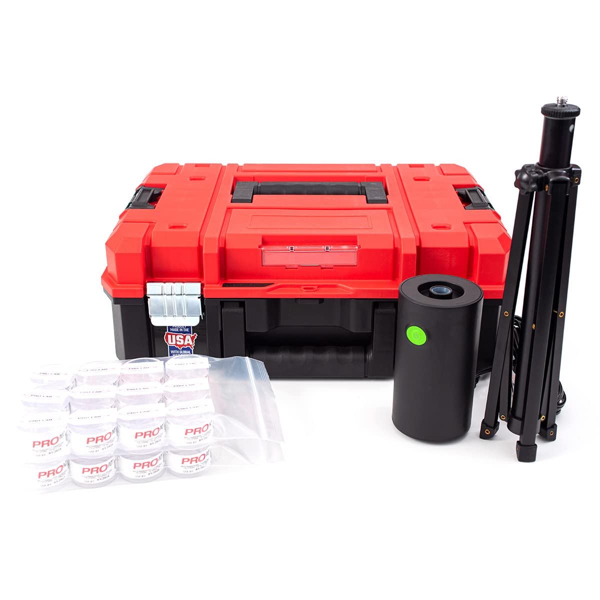 24 P10 Mold Test Kit with Pump, Case, Tripod F398