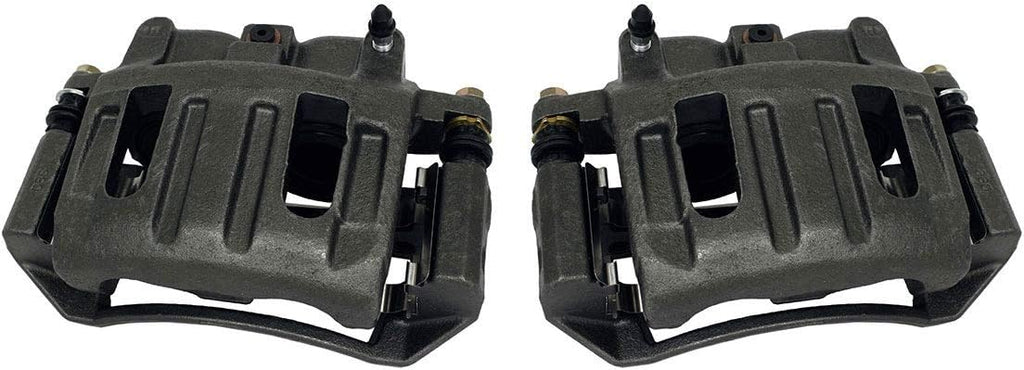 Semi-Loaded Front Caliper Pair + Hardware Kit [Left & Right] O807
