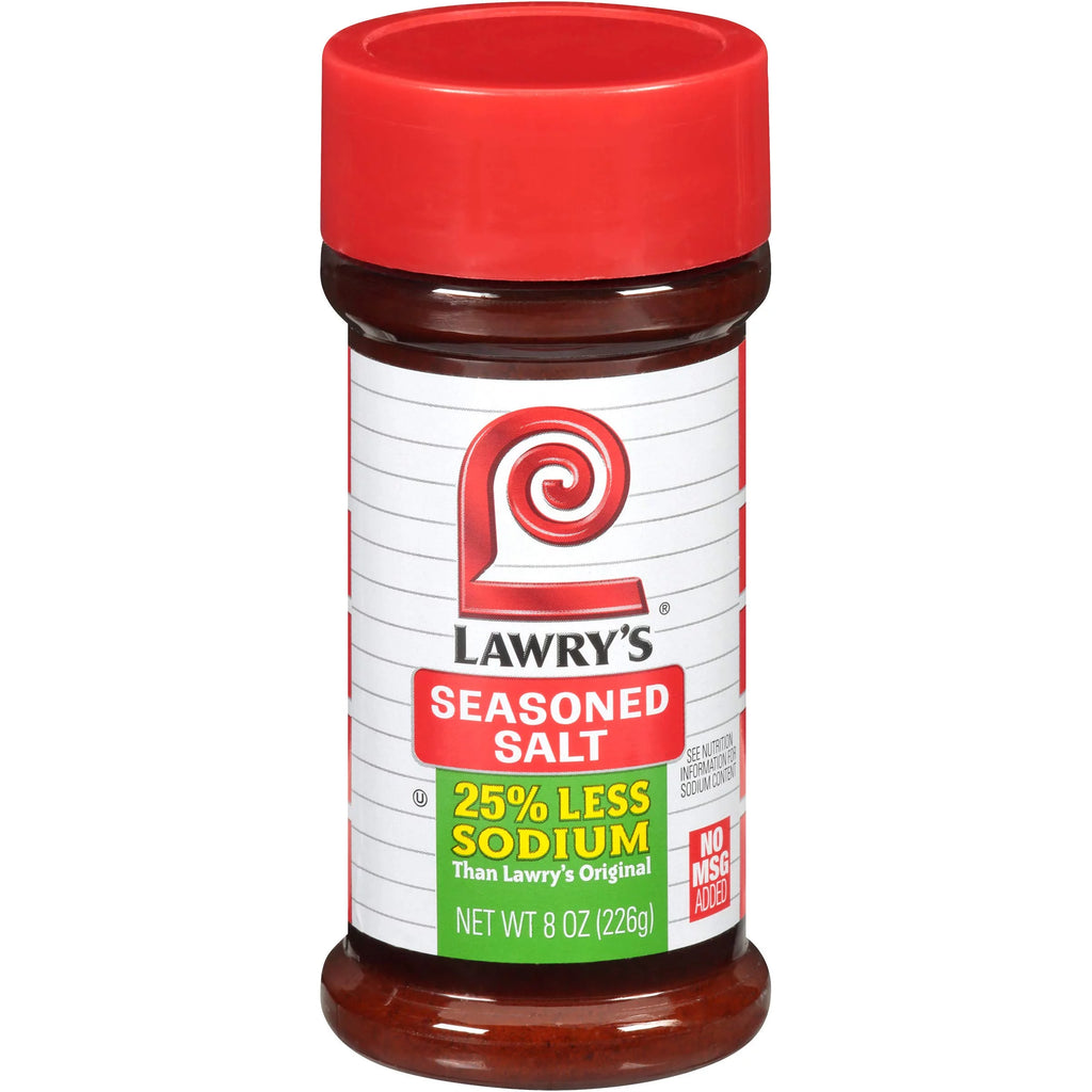 25% Less Sodium Seasoned Salt 8 Oz Pack Of 12 E6752