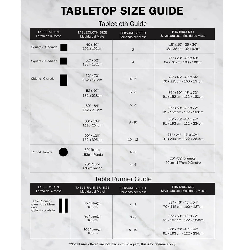 14x108" Cotton Table Runner R945