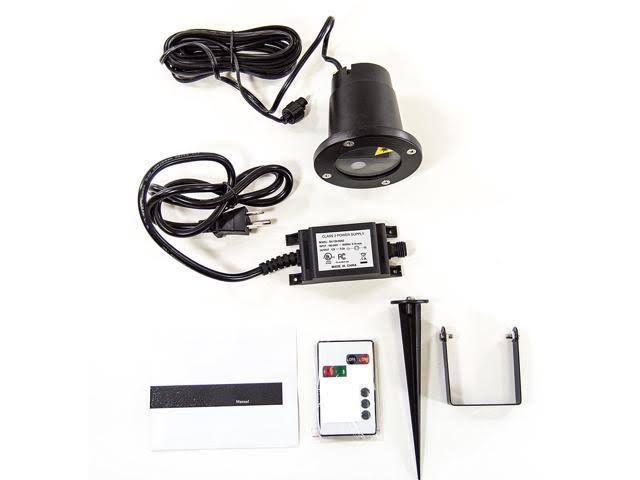 Green and Red Star Show Laser Projector with IR Remote C326