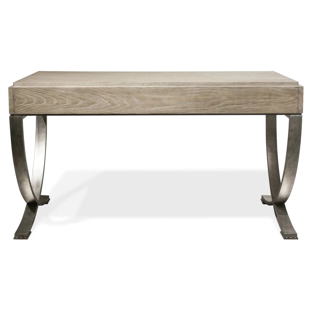 Wood and Metal Writing Desk B7863