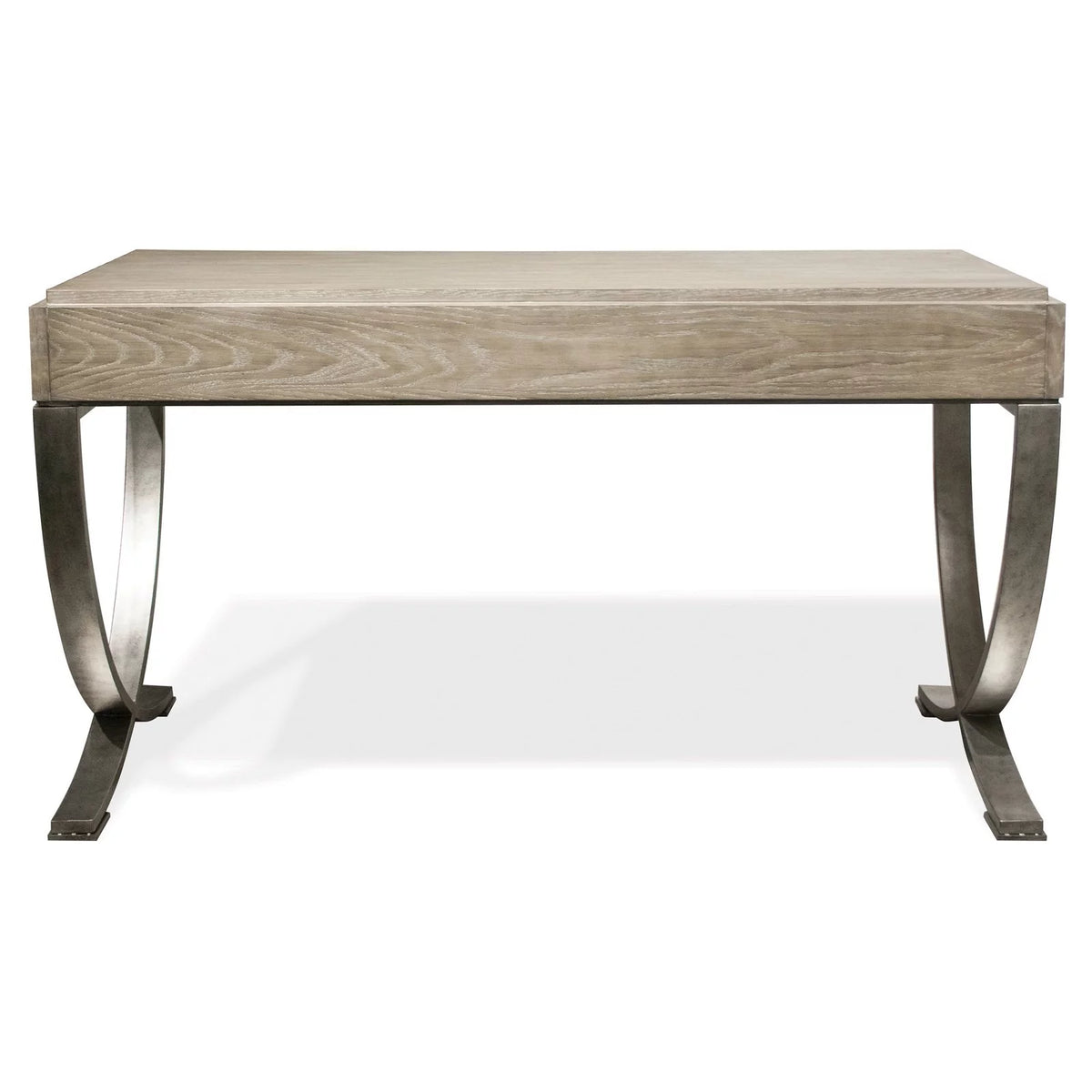Wood and Metal Writing Desk B7863