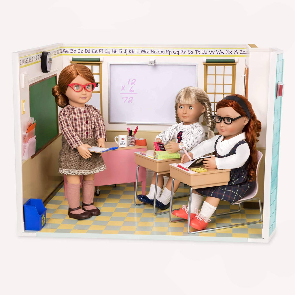 School Room for 18 in Dolls P3735