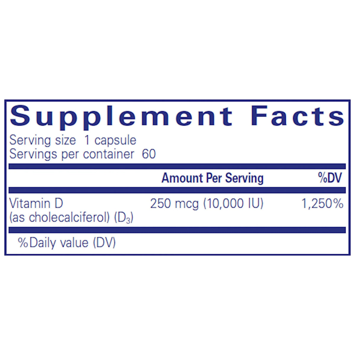 Vitamin D3 10,000 IU M151