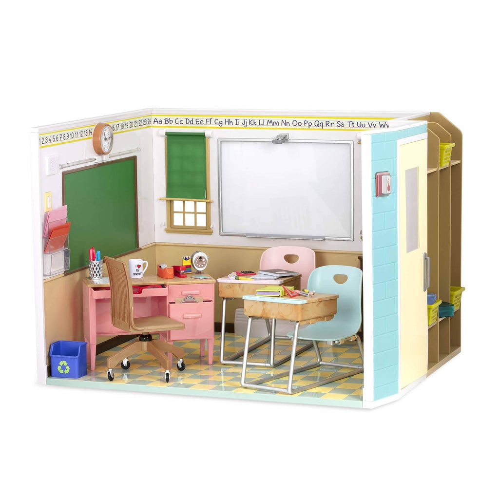 School Room for 18 in Dolls P3735