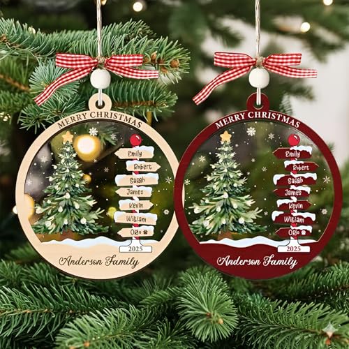 Christmas Family Ornament E964661