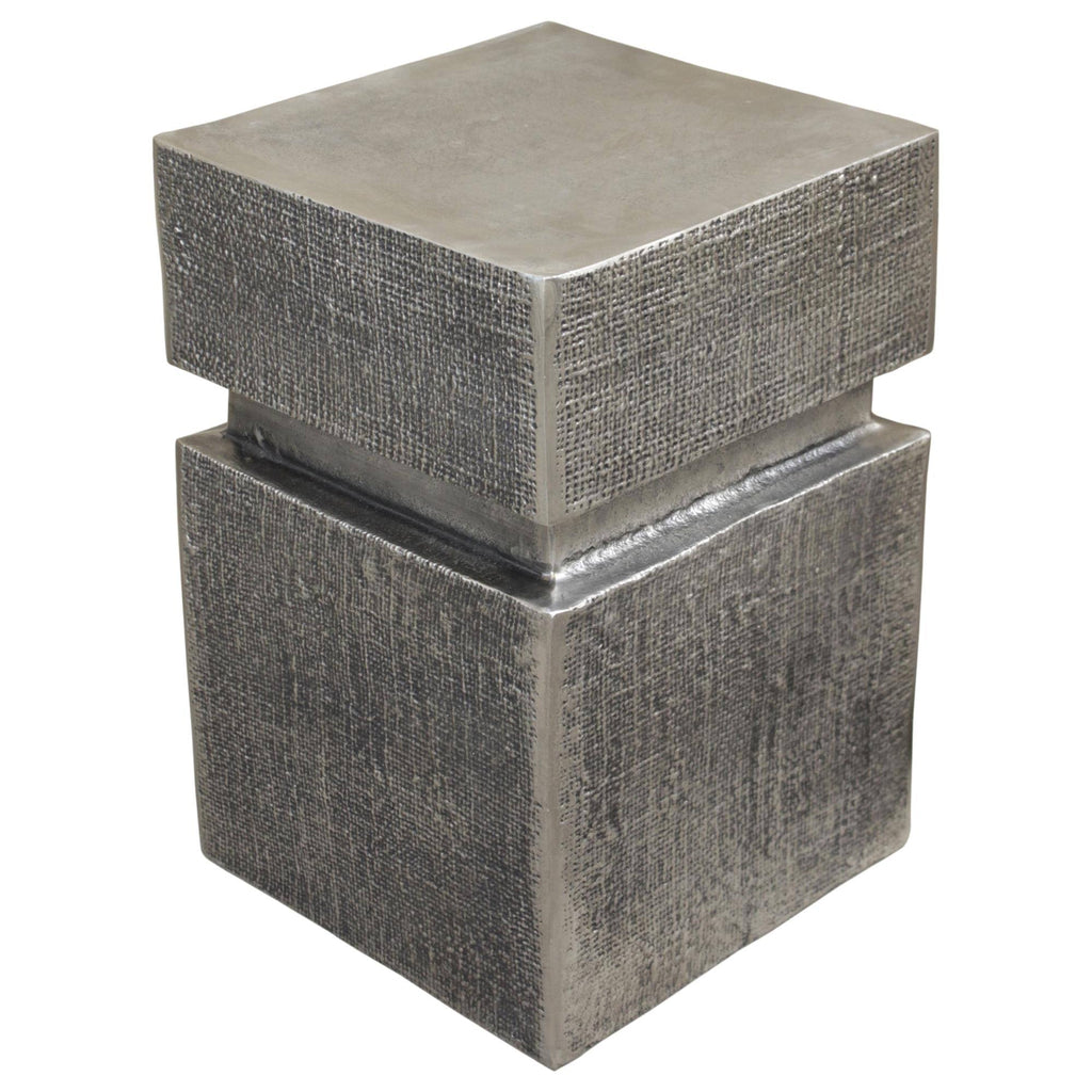 Antique Nickel Accent Table O312031