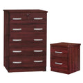 Mahogany Dresser & Nightstand Set V251