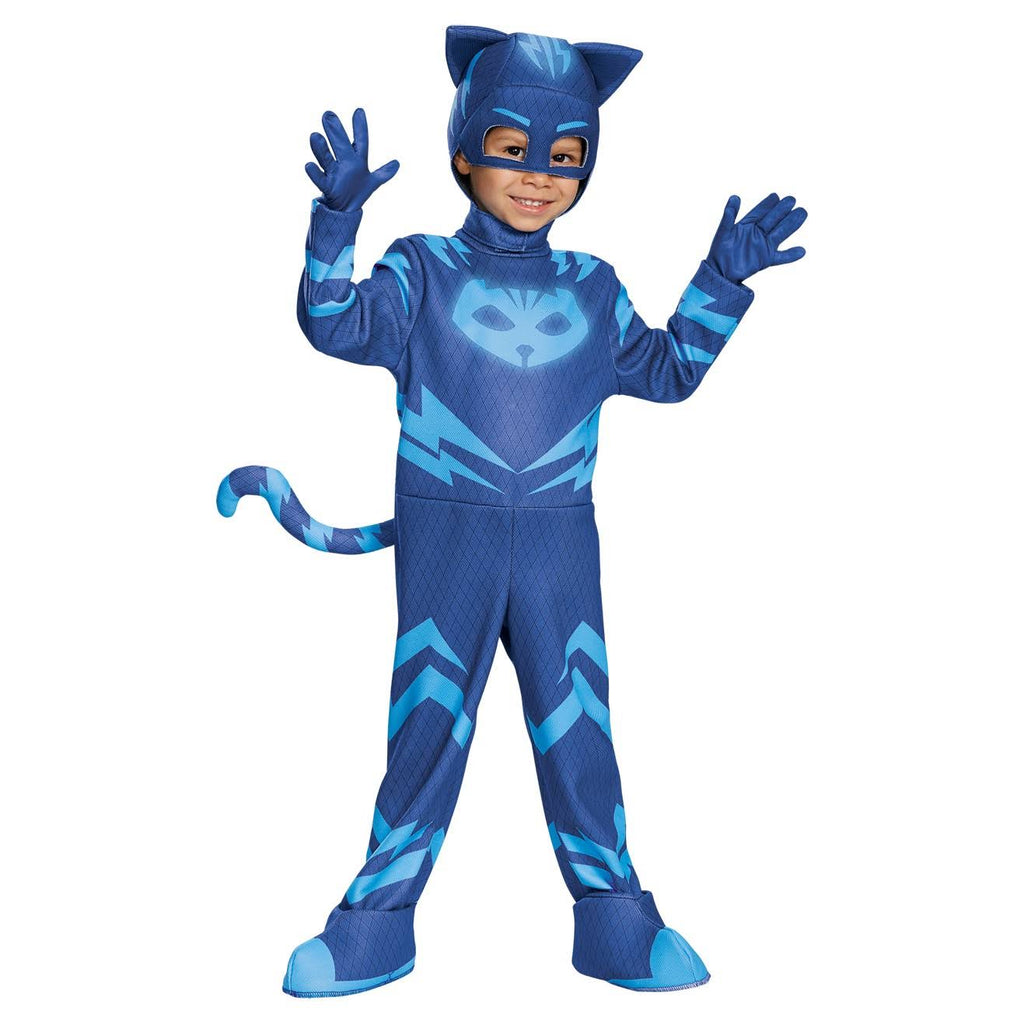 Halloween Boys' Catboy Deluxe Costume X - Small 4 - 6 B9044