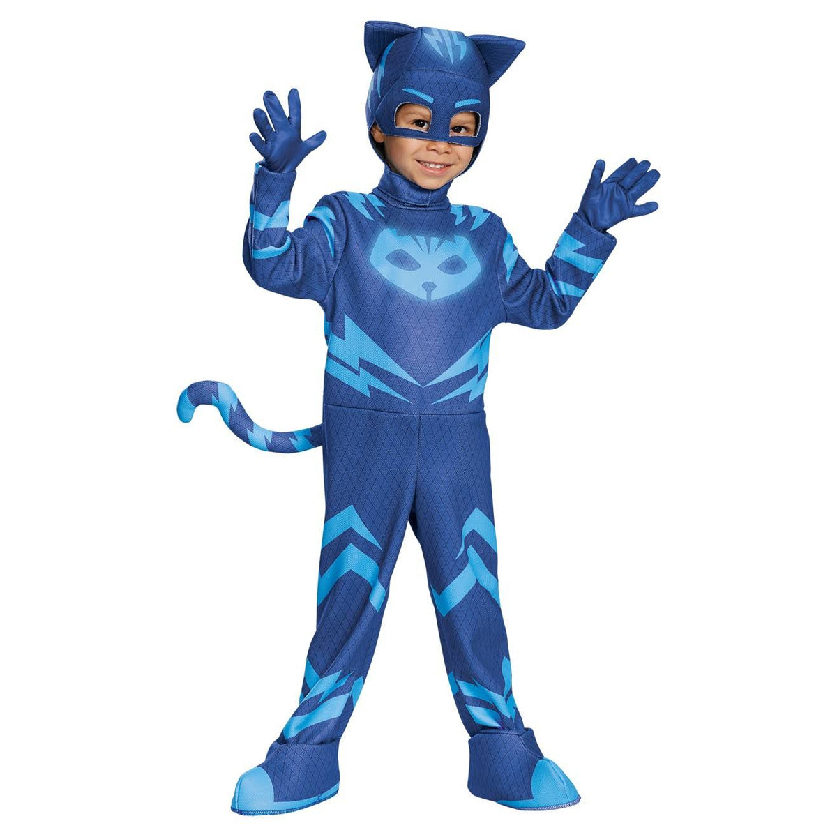 Halloween Boys' Catboy Deluxe Costume X - Small 4 - 6 B9044