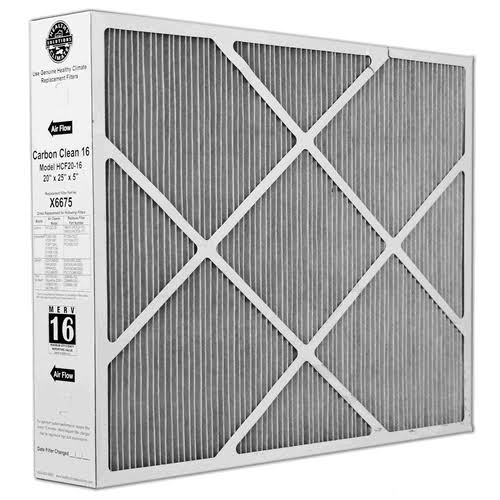 Carbon Coated MERV 16 20x25x5 Air Filter O507499