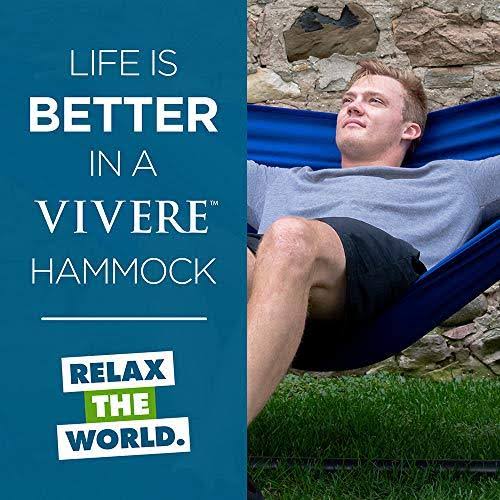Royal Blue Polyester Hammock with Stand Z17342