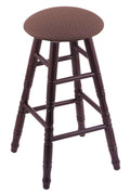 Dark Cherry Oak Extra Tall Bar Stool with Willow Seat T705060