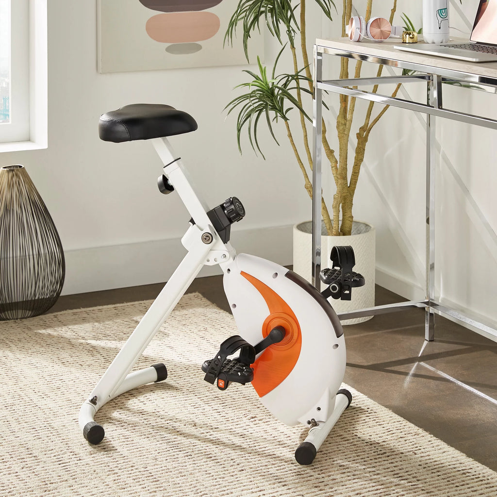 White Exercise Bike Chair A7224