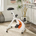 White Exercise Bike Chair A7224
