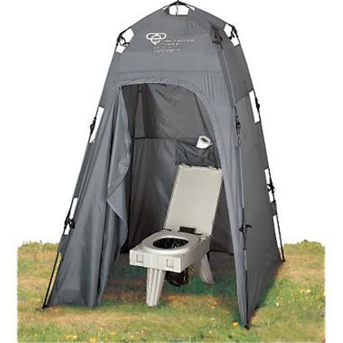 Portable Toilet, Plastic, 500 lb Max Weight F92337