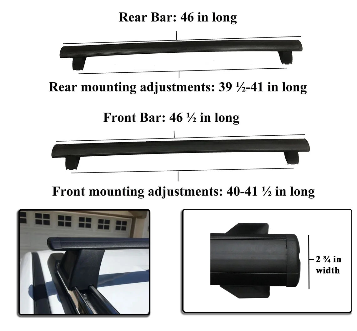 Roof Racks Replacement for Jeep Grand Cherokee P684613
