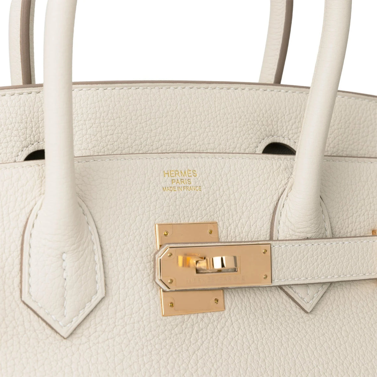 Birkin 30 Craie Togo Rose Gold Hardware Q6697