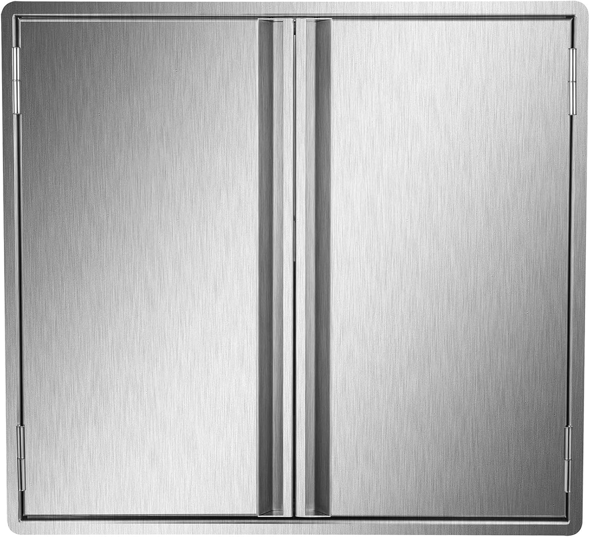 304 Brushed Stainless Steel BBQ Access Door (26 W x 22 H) L762