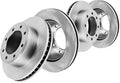 8 Lug Front and Rear Rotors for Dodge Ram 3500 Q921
