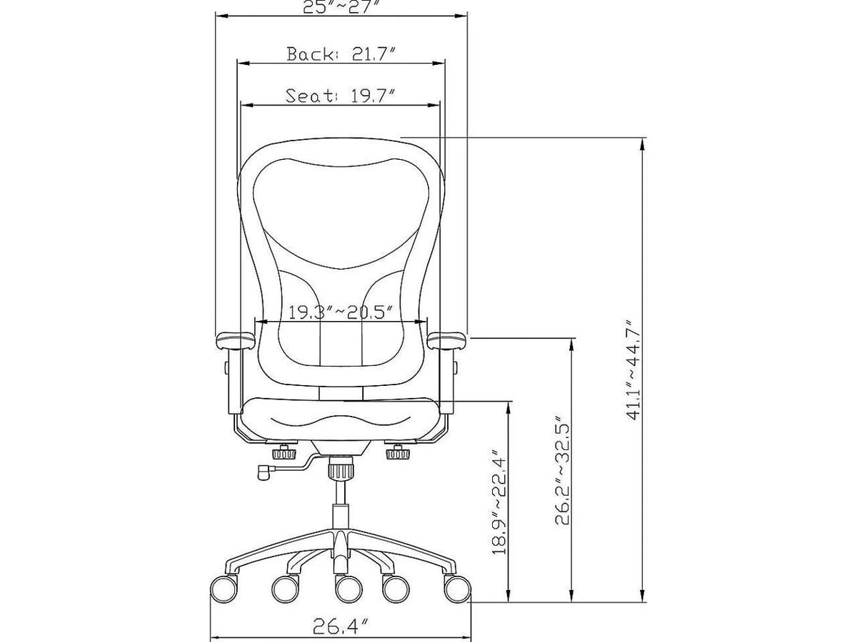 Black Executive High-Back Chair C25748