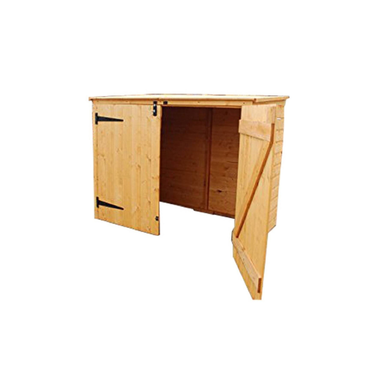 Double Garbage Can Storage Shed M840