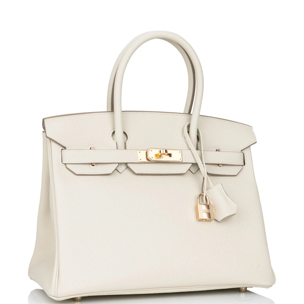 Birkin 30 Craie Togo Rose Gold Hardware Q6697