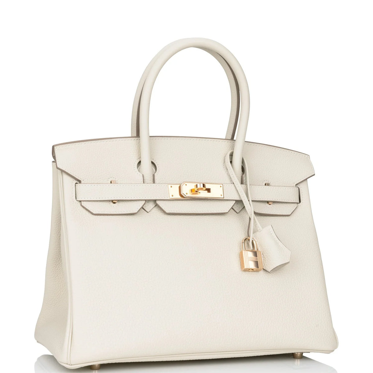 Birkin 30 Craie Togo Rose Gold Hardware Q6697