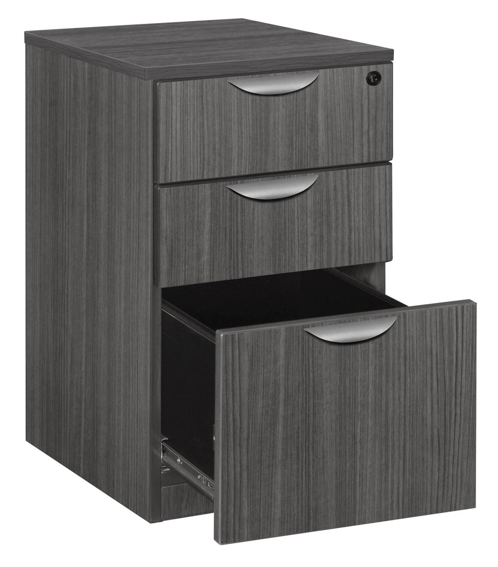Mahogany Deskside Box File Cabinet S59145