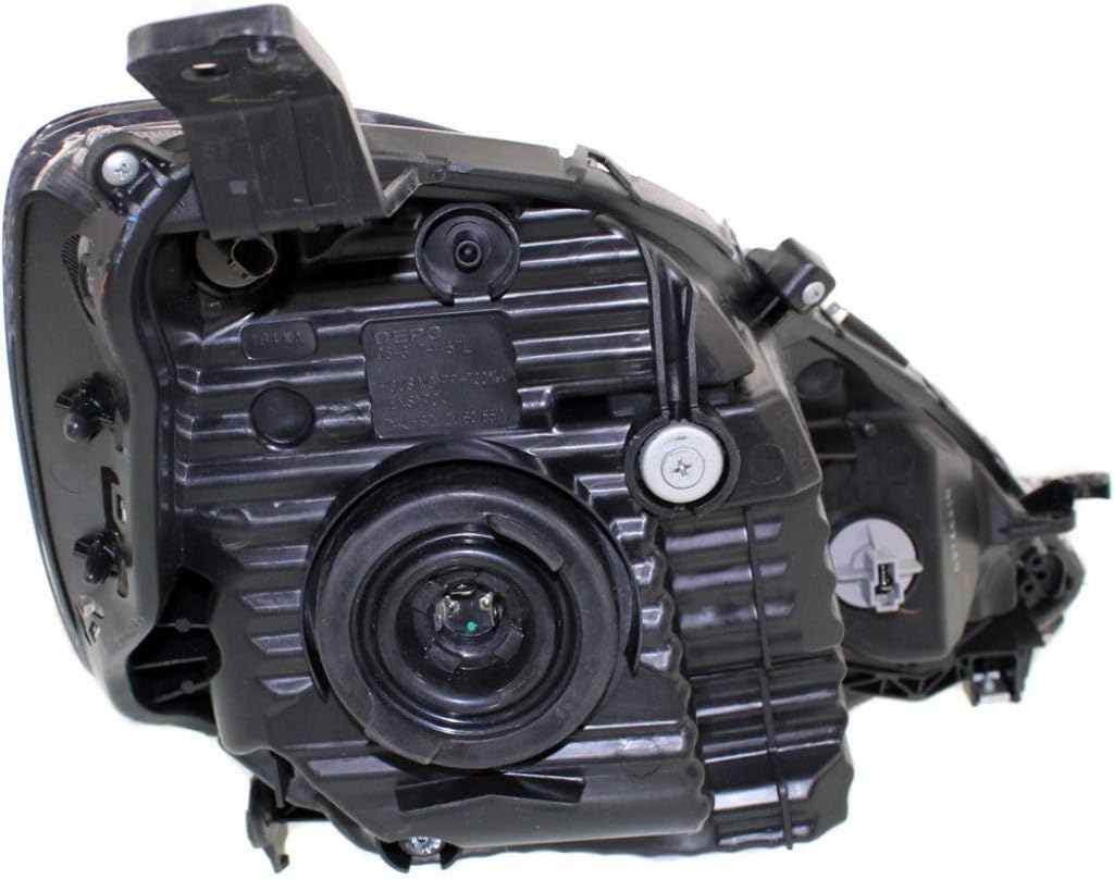 Passenger Side Halogen Headlight Assembly for 2012 2013 2014 Honda Fit Sport Model G629