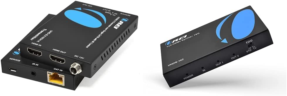 HDMI Extender UltraHD Over Single Cat6/Cat7 Cable 4K @ 60Hz with HDR & IR Control D888979