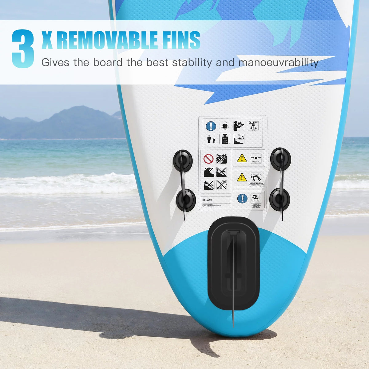 Inflatable Stand Up Paddle Board with Paddle Pump and Backpack Y557