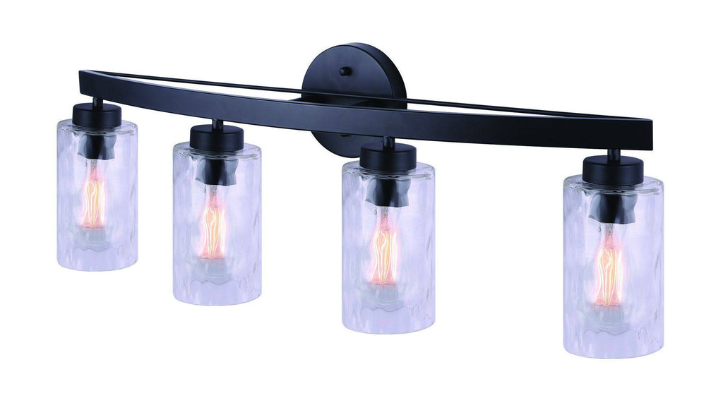 Black 4 Light Vanity X651040