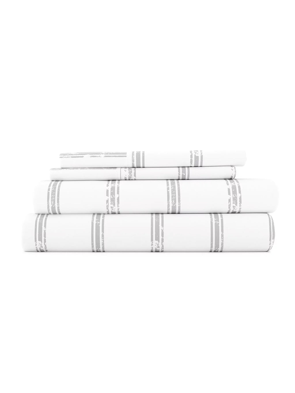 Light Gray Microfiber Queen Size Bed Sheets U231