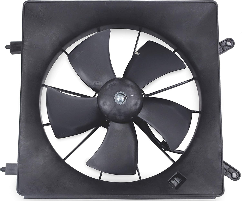 Left Driver Side Radiator Cooling Fan Assembly Pack of 2 T814112