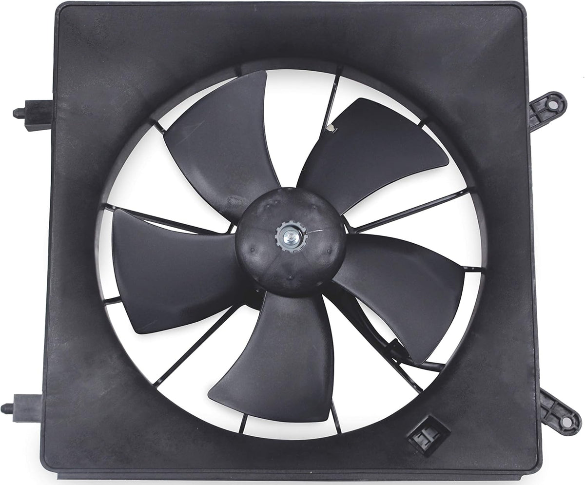 Left Driver Side Radiator Cooling Fan Assembly Pack of 2 T814112