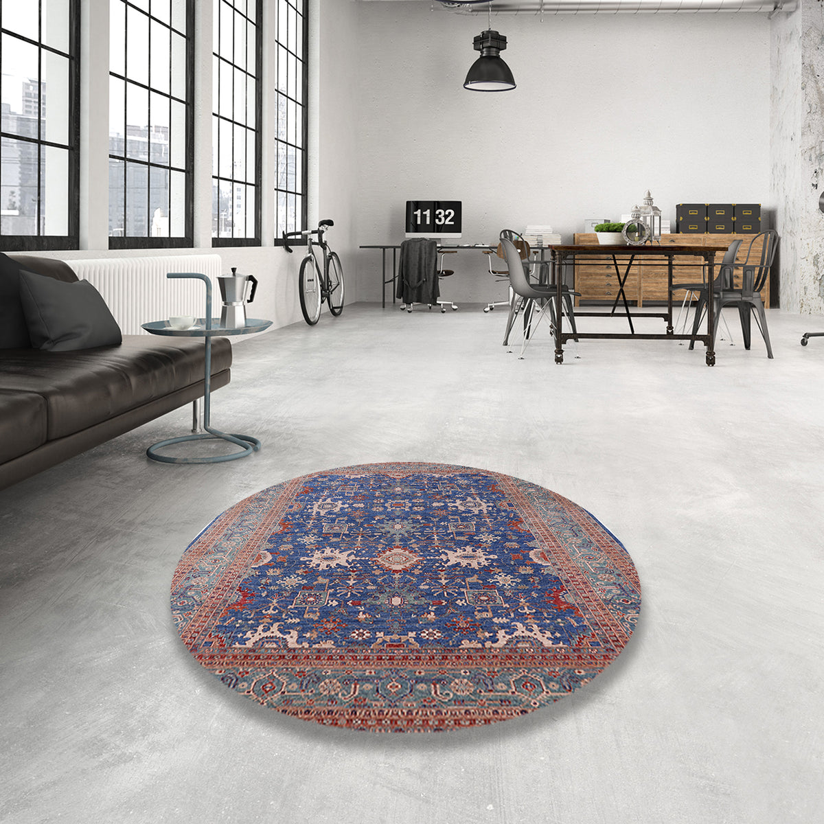 Purple Oriental Area Rugs, 2' x 3' Q9827