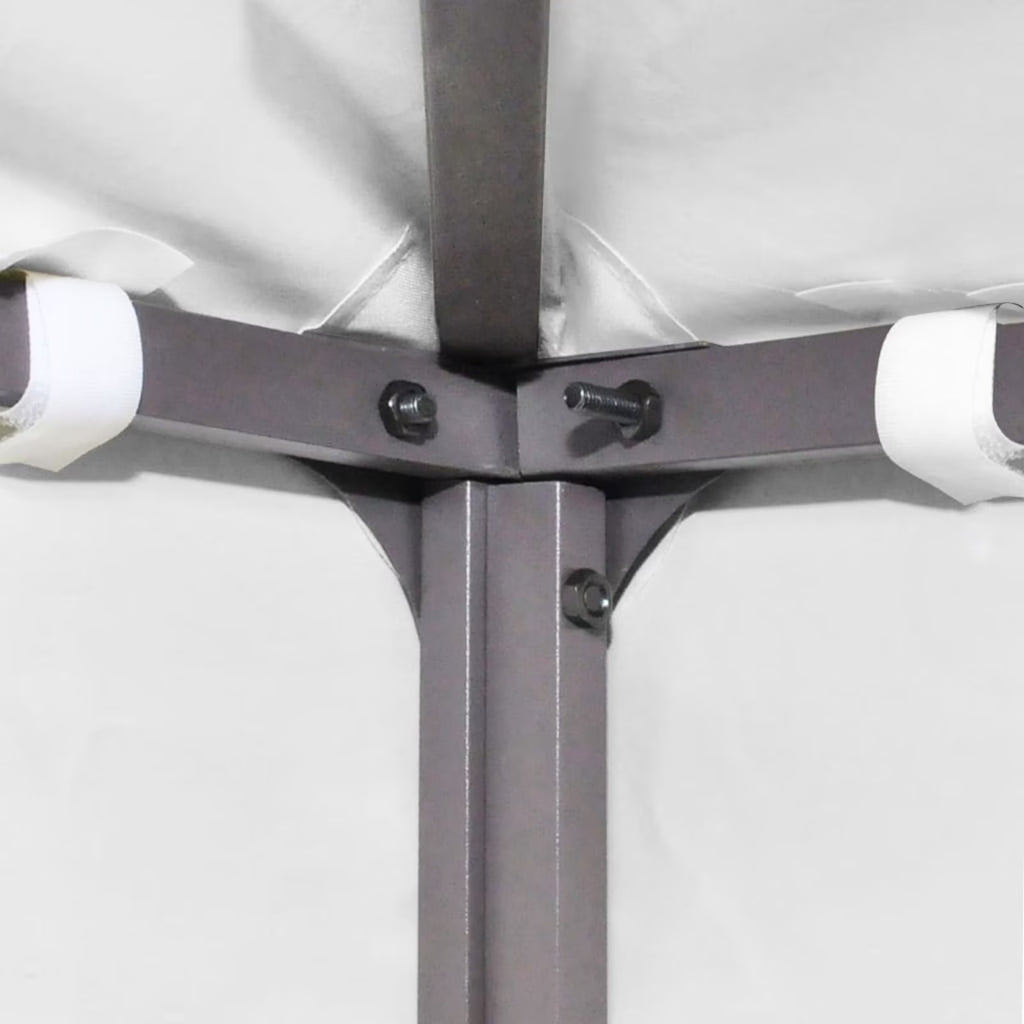 White 9.8'x9.8' 2-tier Canopy Patio Shelter T280856