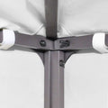White 9.8'x9.8' 2-tier Canopy Patio Shelter T280856